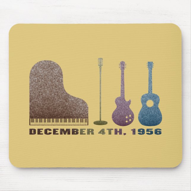 Tapis De Souris Million d'instruments de quartet du dollar - (Devant)