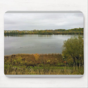Tapis De Souris Milwaukee River, West Bend, Wisconsin