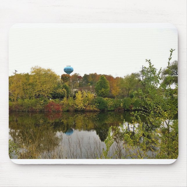Tapis De Souris Milwaukee River, West Bend, Wisconsin (Devant)