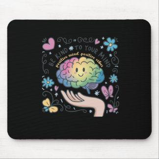 Tapis De Souris Mindful Magic Embrassez L'Autosoin Avec Sticke Whi