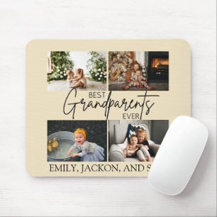 Tapis De Souris Minimal Chic Meilleur Grand-Parents Jamais Photo