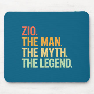 Tapis De Souris Minimal Zio Man Myth Legend Retro