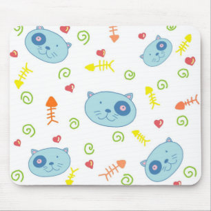 Tapis De Souris Minous Mousepad de Handrawn