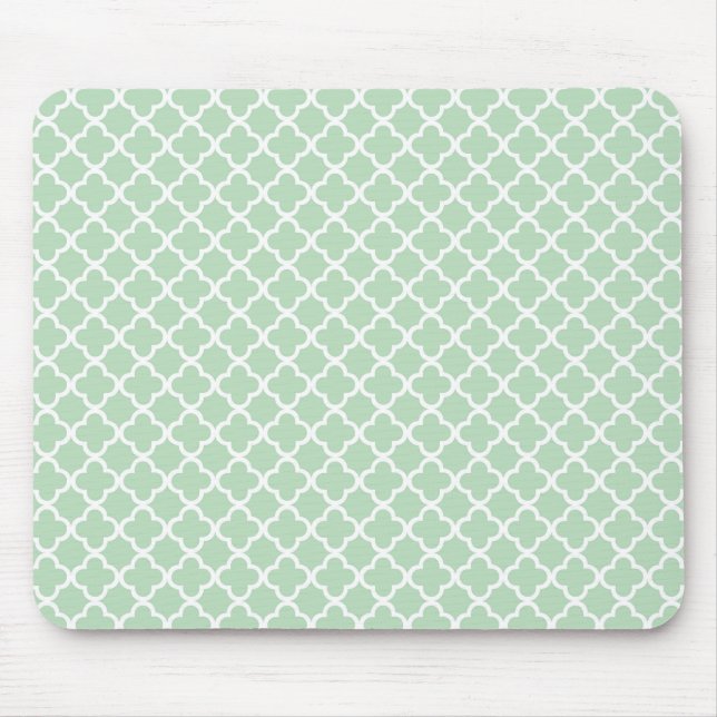 Tapis De Souris Mint Quatrefoil (Devant)