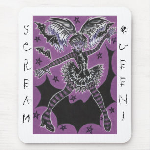 Tapis de souris Miss Teen Halloween "Scream Queen"