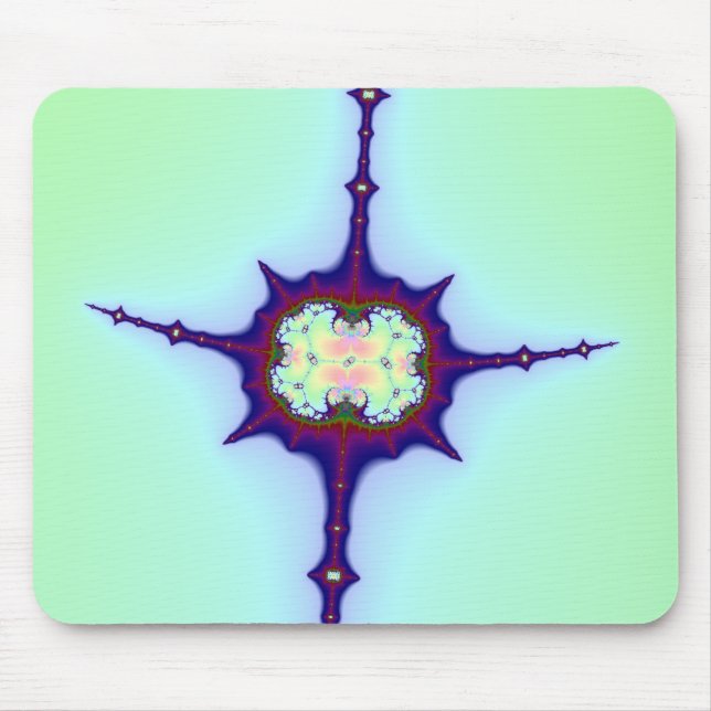 Tapis De Souris Mitose Fractal (Devant)