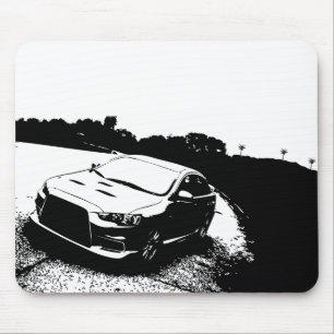 Tapis De Souris Mitsubishi Lancer Evo X