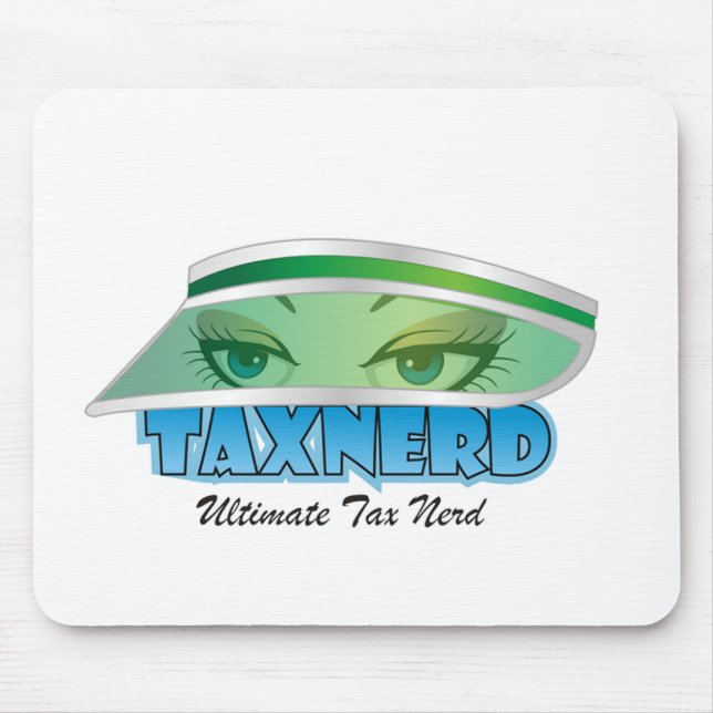 Tapis De Souris Mme TaxNerd Mousepad (Devant)