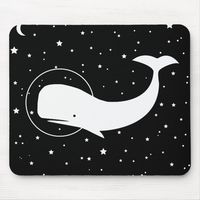 Tapis De Souris Moby dans l'espace (Devant)