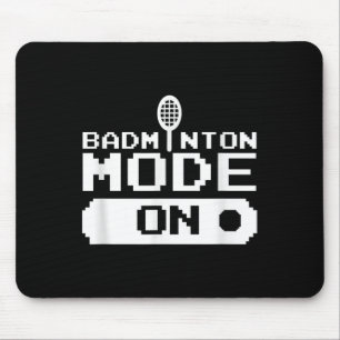 Tapis De Souris Mode Badminton Activé Équipe Joueur de Volant Entr