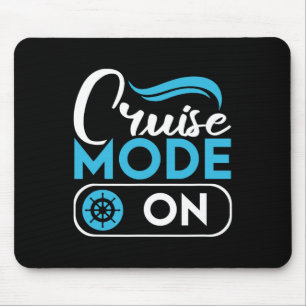 Tapis De Souris Mode Croisière Sur Traversier Croisière En Mer Voy