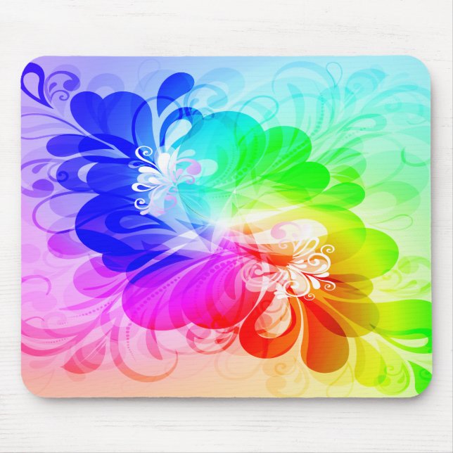Tapis De Souris Mode florale 5 Mousepad (Devant)