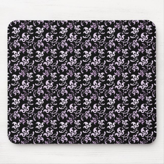 Tapis De Souris Modèle floral (Devant)