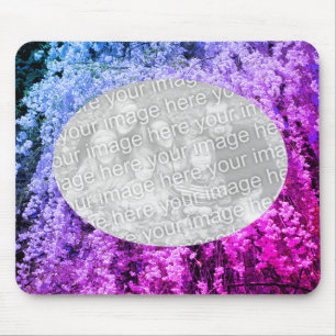 Tapis De Souris Modèle photo floral en fleurs printanières