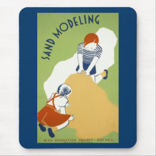 Tapis De Souris Modélisation du sable