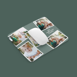 Tapis De Souris Moderne design multi photo famille sage cadeau ver