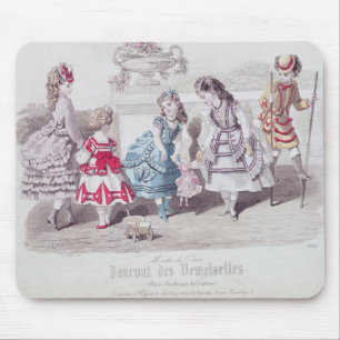 Tapis De Souris Modes pour des filles, de 'DES de journal