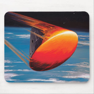 Tapis De Souris Module de commande de la capsule spatiale Apollo d