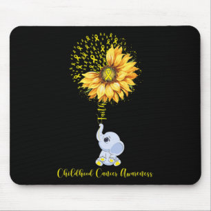 Tapis De Souris Mois de sensibilisation au cancer chez l'enfant To