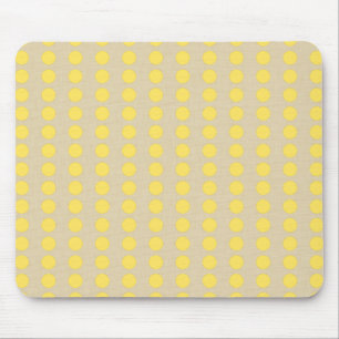 Tapis De Souris Mois d'épices moutarde points