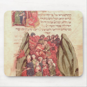 Tapis De Souris Moïse mène les enfants de l'Israël à travers