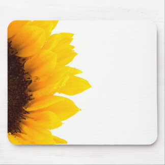 Tapis De Souris Moitié d'un tournesol