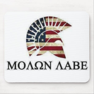 TAPIS DE SOURIS MOLON LABE