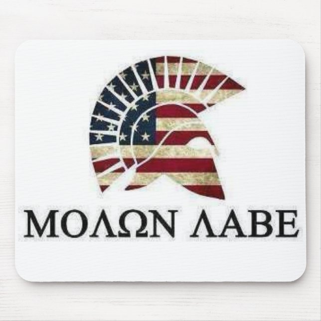 TAPIS DE SOURIS MOLON LABE (Devant)