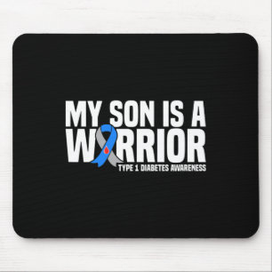 Tapis De Souris Mon Fils Est Un Guerrier Type 1 Sensibilisation au