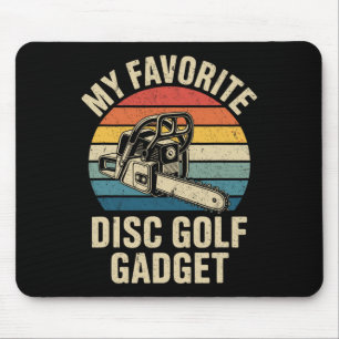Tapis De Souris Mon gadget préféré de disc golf drôle de disc golf
