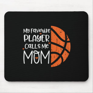 Tapis De Souris Mon Joueur Favori M'Appelle Maman Bysketbyll Cadea