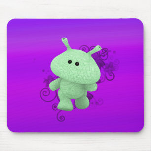 Tapis De Souris Mon Lil Plushie martien Mousepad