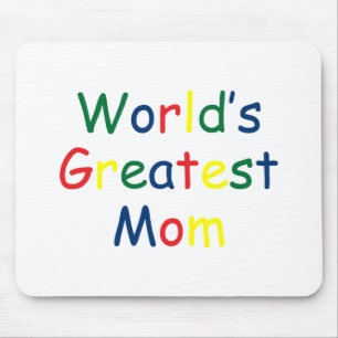 Tapis De Souris Monde Meilleure maman