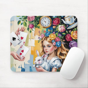 Tapis De Souris Monde merveilleux fantaisiste mignon