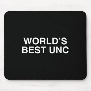 Tapis De Souris Monde Unc Unhinged Gen Z College Sarcastic Gag M