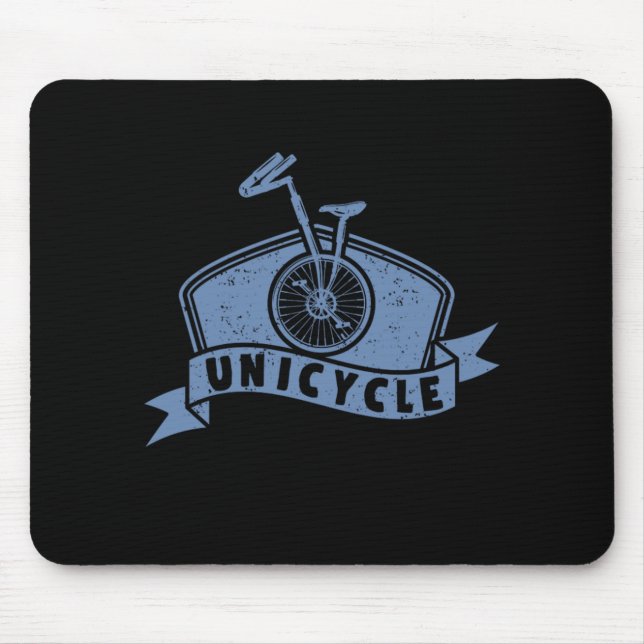 Tapis De Souris Monicycle vélo vélo vélo vélo équitation vélo vélo (Devant)