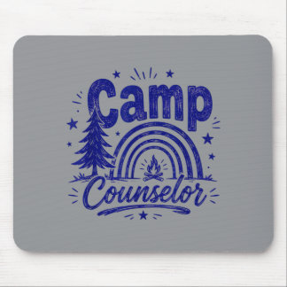 Tapis De Souris Moniteur de camp Hommes Femmes Été