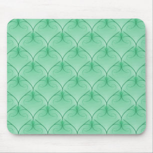 Tapis De Souris Monnaie Vert Élégance sans pareil Mousepad
