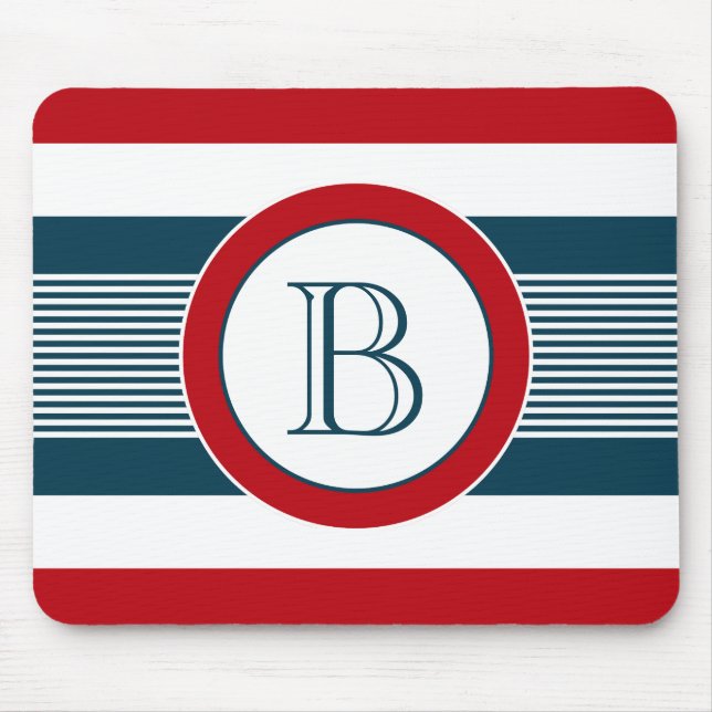 Tapis De Souris Monogram design (Devant)