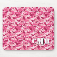 Monogramme de stylo de caméra rétro-militaire rose