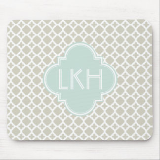 TAPIS DE SOURIS MONOGRAMME MAROCAIN DE TUILE