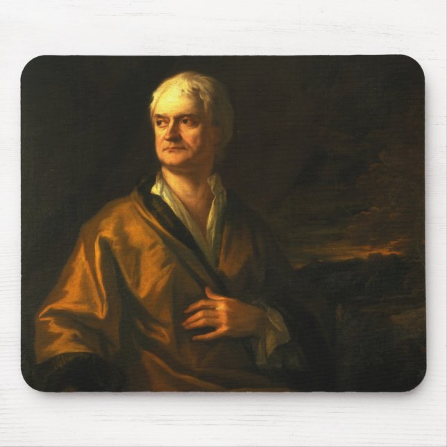 Tapis De Souris Monsieur Isaac Newton, 1710 (Devant)