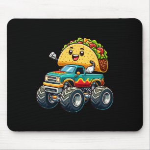 Tapis De Souris Monster Truck Tacos Cinco De Mayo Mexicaine Fiesta