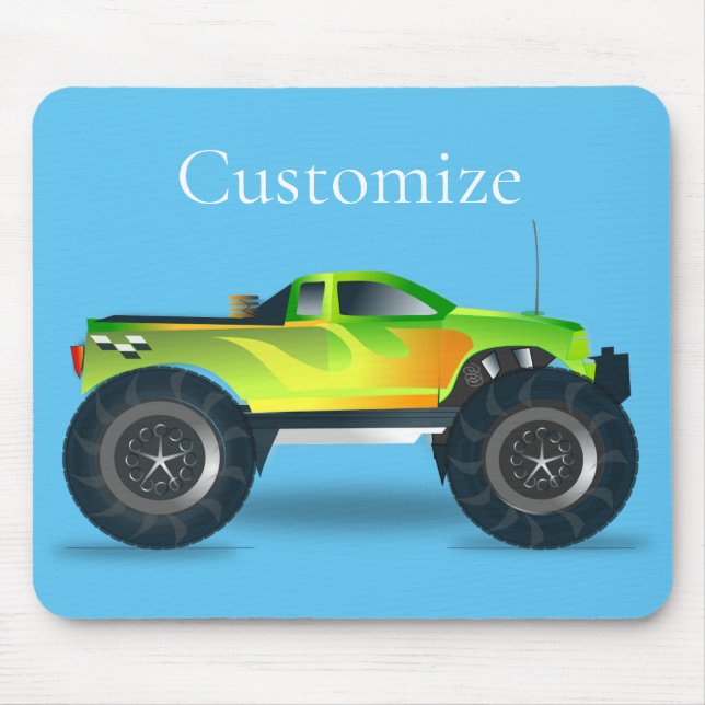 Tapis De Souris Monster Truck Thunder_Cove (Devant)