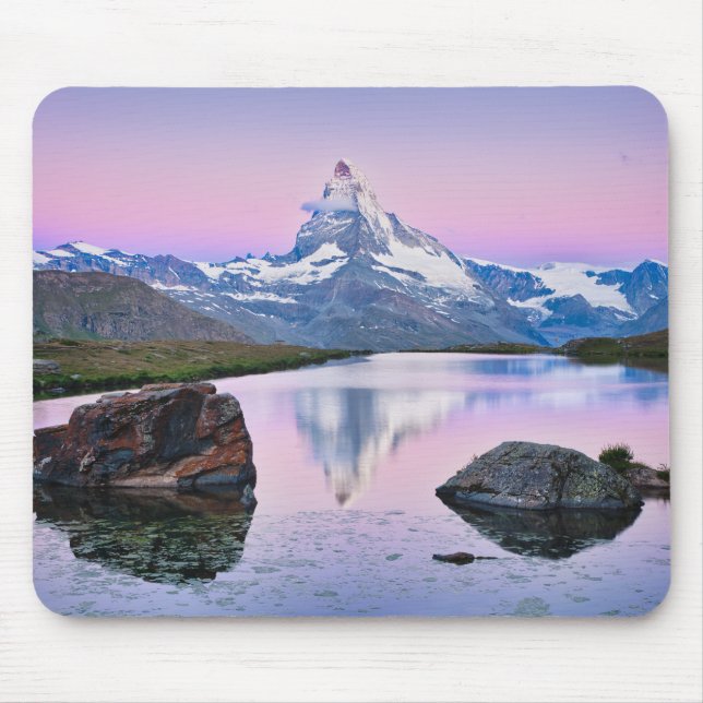 Tapis De Souris Mont Cervin en Zermatt, Suisse (Devant)