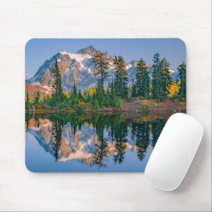 Tapis De Souris Mont Shuksan reflété dans le lac Reflection
