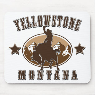 Tapis De Souris Mont Yellowstone