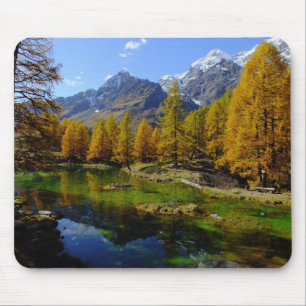 Tapis De Souris Montagne, paysage de lac