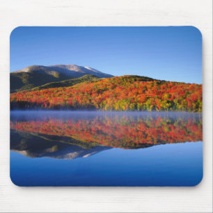 Tapis De Souris Montagnes Adirondack en automne New York