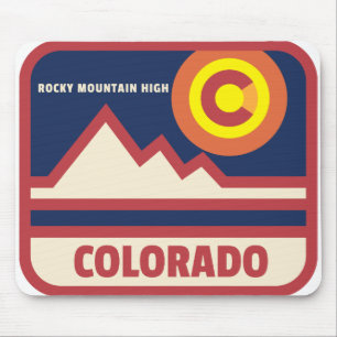 Tapis De Souris Montagnes Rocheuses du Colorado